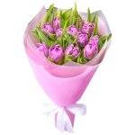 Букет из 11 пионовидных тюльпанов