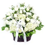 Корзина с цветами Утро любви